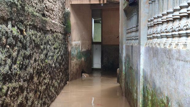 Kondisi Kebon Pala, Jaktim usai dilanda banjir Kondisi Kebon Pala, Jaktim usai dilanda banjir