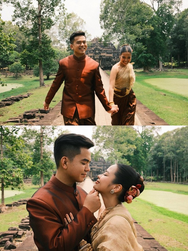 Pernikahan Putri Kamboja Pongsoriya Norodom menjadi salah satu acara kerajaan paling diantisipasi tahun ini. Hari bahagia Pongsoriya yang dipersunting Seav Chhuon Ing digelar dengan tradisi dan kemewahan. Foto: Instagram @soriya_noro