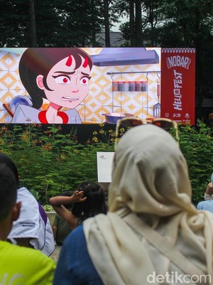 Serunya Nobar Film dan Animasi Lokal di Tebet Eco Park