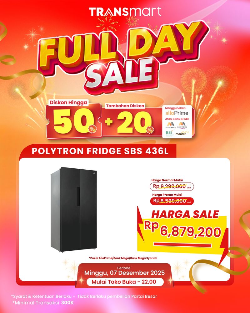 Transmart Full Day Sale 7 Desember 2025