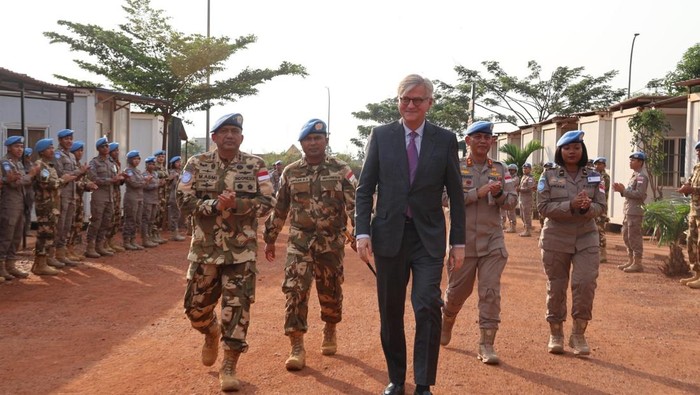 PBB Apresiasi Kontribusi RI dan Satgas Garuda di Republik Afrika Tengah