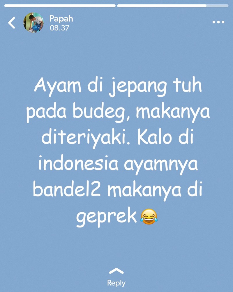 WA Status Bapak-bapak