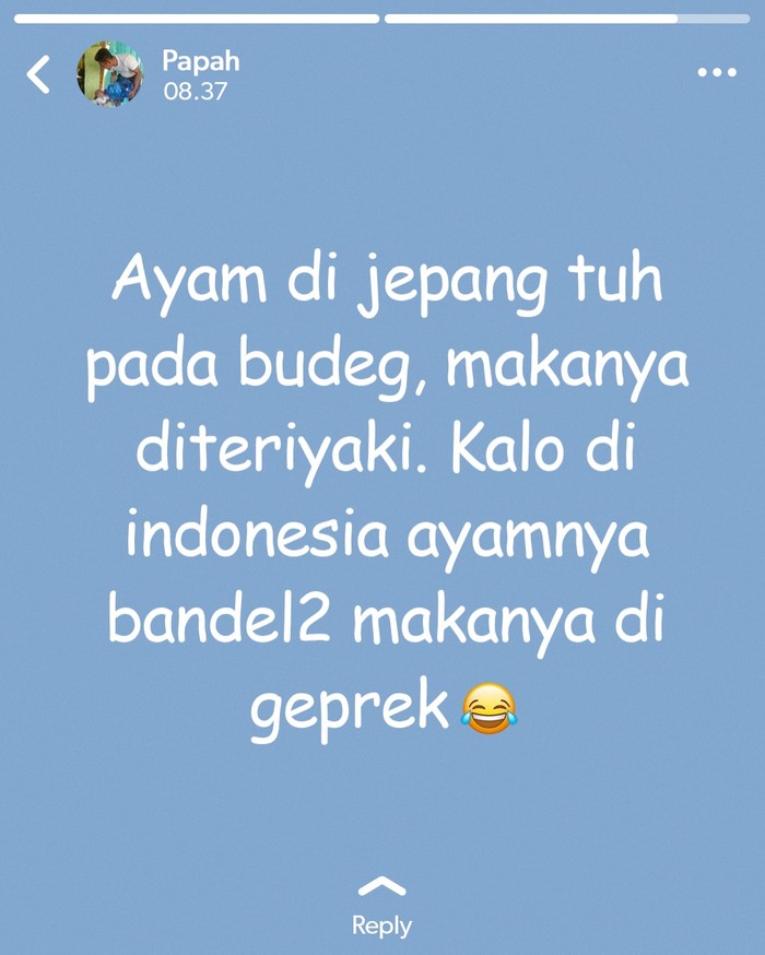 WA Status Bapak-bapak