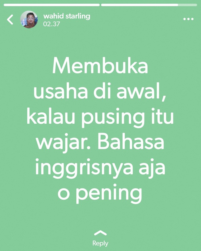 WA Status Bapak-bapak