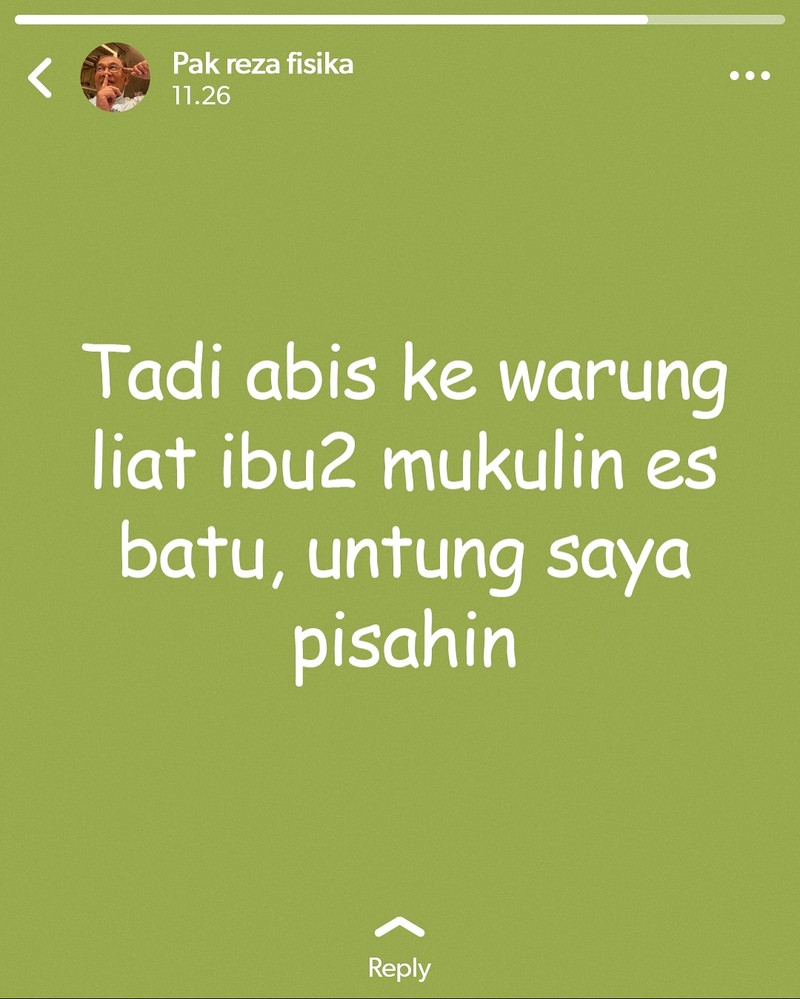 WA Status Kocak Bapak-bapak