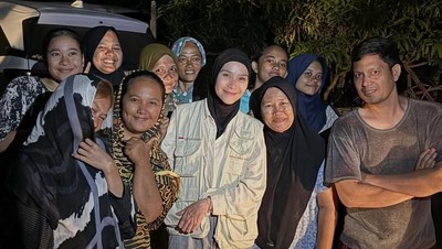 Malam di Aceh Tamiang, Hati Zaskia Mecca Gak Karuan: Sebotol Air Berarti Banget