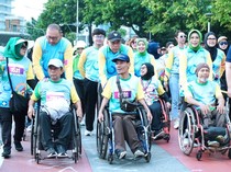 Kemensos Gelar Fun Walk HDI 2025, 5.000 Disabilitas Penuhi Bundaran HI