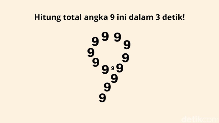 Asah Otak Jelang Hari Senin, Hitung Angka Ini Secepat Kilat!