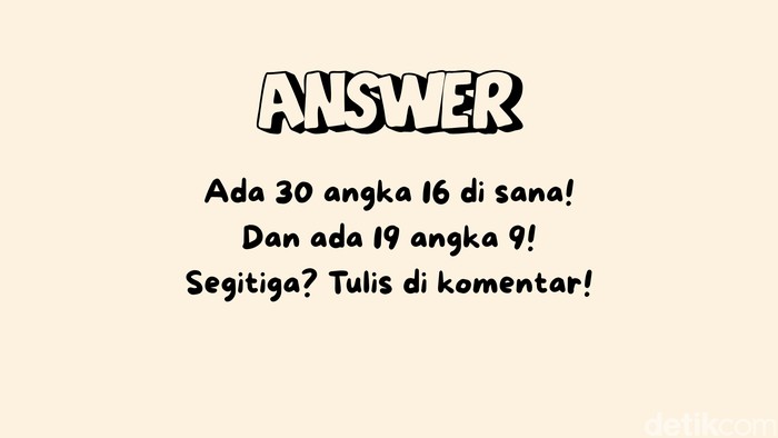 Asah Otak Jelang Hari Senin, Hitung Angka Ini Secepat Kilat!