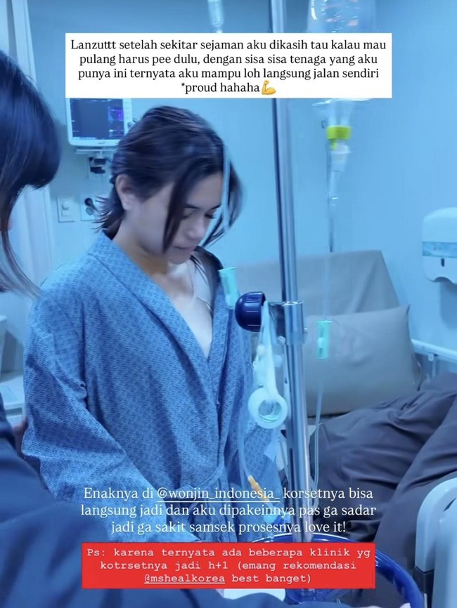 8 Foto Audi Marissa ke Seoul Tanpa Anak & Suami, Jalani Operasi Sedot Lemak