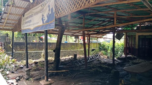 Kondisi terkini pasca banjir di wisata Otak Kokok Joben, Desa Pesanggrahan, Kecamatan Montong Gading, Lombok Timur, NTB. Minggu (7/12/2025). (Sanusi Ardi W/detikBali)