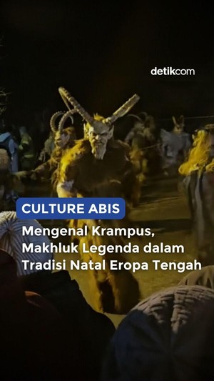 Video Culture Abis: Mengenal Krampus, Makhluk Legenda dalam Tradisi Natal Eropa Tengah