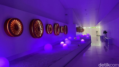 Nirmana Kinetic Space di Blok M, Jakarta Selatan.