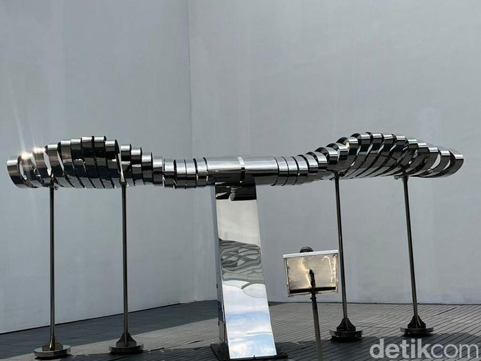 Nirmana Kinetic Space di Blok M, Jakarta Selatan.