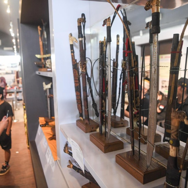 Pameran Bilah Nusantara Angkat Mandau Menuju Pengakuan UNESCO