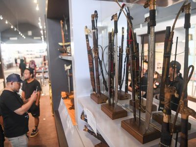 Pameran Bilah Nusantara Angkat Mandau Menuju Pengakuan UNESCO