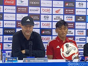 Kemenangan Beruntun PSM Makassar Terhenti, Tomas Minta Maaf ke Suporter