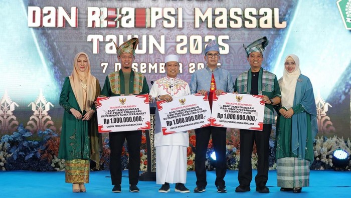 Walkot Agung Kucurkan Rp 3 M Bantu Bencana Sumatera, Wujud Pekanbaru Green City