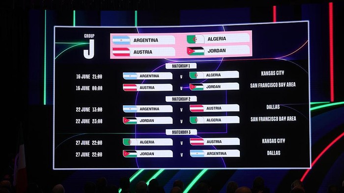 Jadwal Piala Dunia 2026 Resmi Dirilis, Main Tengah Malam Waktu RI