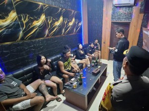 Polres Tabanan Sidak Tempat Hiburan Malam Jelang Nataru
