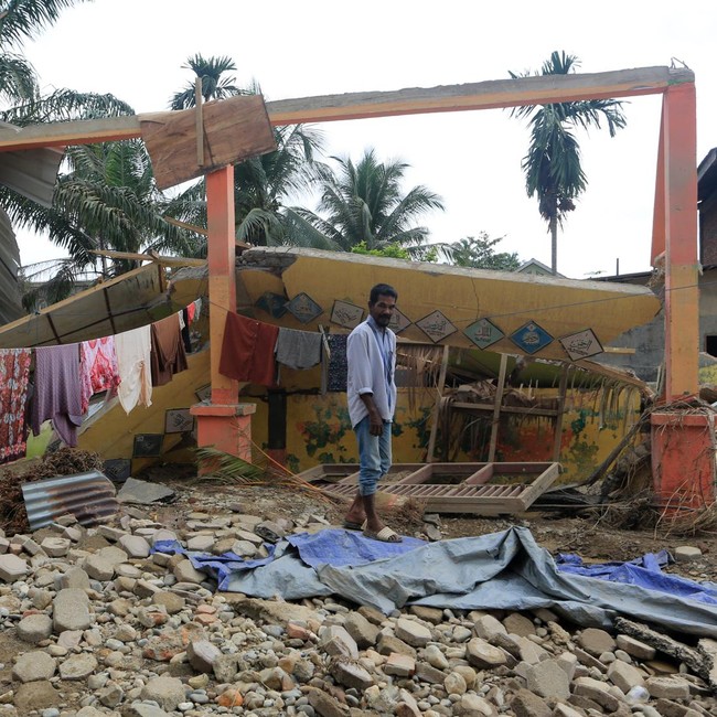 Potret SDN 2 Langkahan Rusak Parah Usai Banjir Terjang Aceh Utara