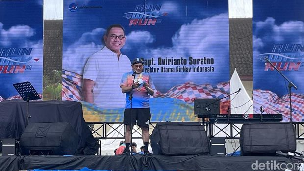 Run Way Run 2025 AirNav di Makassar. Run Way Run 2025 AirNav di Makassar.