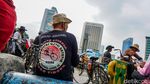 Sentuhan Nostalgia Ontel Ramaikan Suasana CFD Jakarta