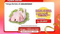 Merapat! Ayam Broiler di Transmart Full Day Sale Diskon Gede-gedean