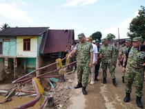 Desa Garoga Tapsel Termasuk Terparah Terdampak Banjir, Akses Jalan Terputus