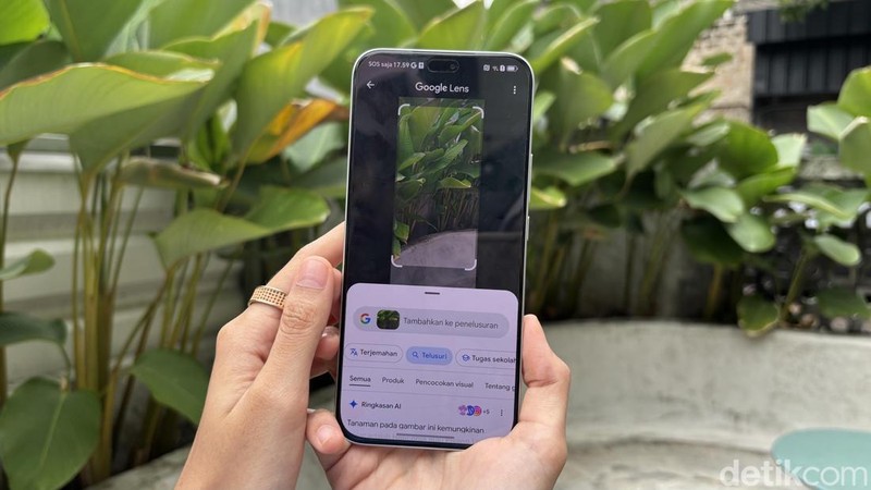 AI Camera Button Honor 400 Lite