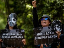 Aksi 21 Tahun Munir, Aktivis Desak Komnas HAM Tuntaskan Kasus