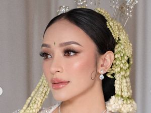 Cantiknya Amanda Zahra Jadi Pengantin Sunda, Flawless Dengan Riasan Soft Glam