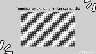 Fokus Dulu! Angka di Gambar Ini Sering Bikin Orang Ketipu, Bisa Menemukan Jawabannya?
