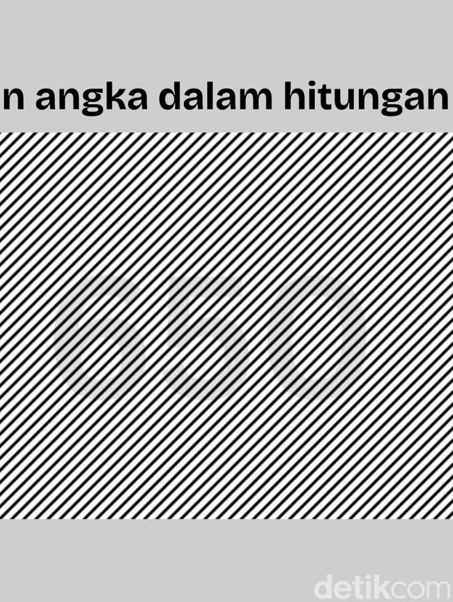 Fokus Dulu! Angka di Gambar Ini Sering Bikin Orang Ketipu, Bisa Menemukan Jawabannya?