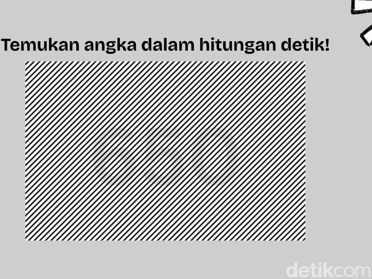 Fokus Dulu! Angka di Gambar Ini Sering Bikin Orang Ketipu, Bisa Menemukan Jawabannya?