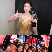 Terlepas dari kontroversi di media sosial, Bai Lu menyabet Most Beloved Character, Goddess of Scream Night 2025, sedangkan dramanya, Moonlight Mystique mendapat penghargaan Representative Drama of the Year. Foto: Weibo