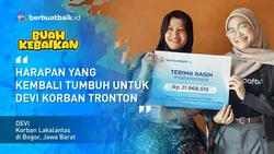 Kebaikan Mengantar Devi Bangkit dari Tragedi