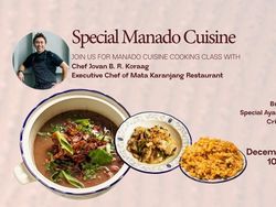 Eksplor 3 Menu Manado Lewat Kelas Masak Bareng Chef Jovan Yuk!