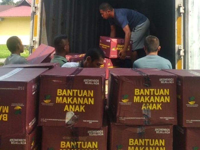 Gandeng Pemda-Relawan, Kemensos Kirim Bantuan Tambahan ke Tapanuli Tengah