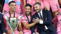 Inter Miami Juara MLS, Messi Senang Bisa Lepas Alba & Busquets dengan Trofi
