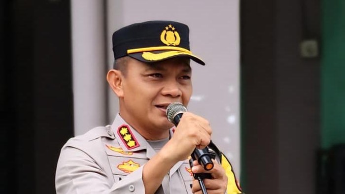 Police Goes to School, Kapolres Depok Imbau Siswa Tak Ikut Tawuran-Demo