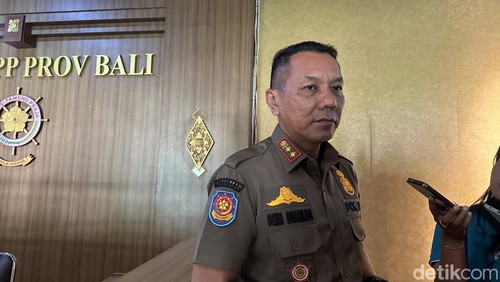 Kasatpol PP Bali, I Dewa Nyoman Rai Dharmadi. (Foto: Dinda Anatasya/detikBali)