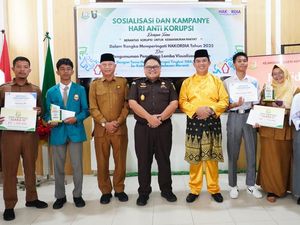 Jaksa di Meranti Gaungkan Hari Anti Korupsi Lewat Budaya Pantun Khas Riau