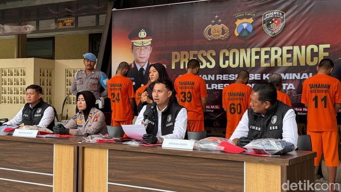 Polres Kediri Kota Tangkap 2 Pelaku Kekerasan Seksual Anak