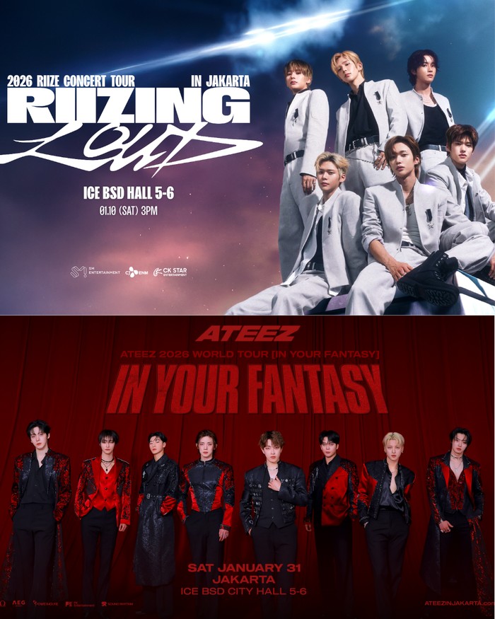 Konser K-Pop Januari 2026