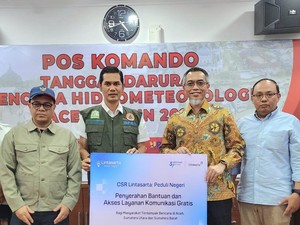 Lintasarta Beri Bantuan Digital-Kemanusiaan ke Wilayah Bencana di Sumatera