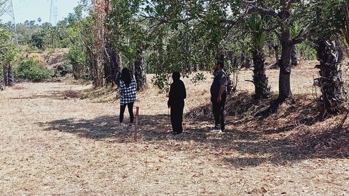 Lokasi yang akan digunakan untuk pembangunan TPA di wilayah Banjar Dinas Tegallanglangan, Desa Datah, Kecamatan Abang, Karangasem, Bali. (Foto: Dok. Perbekel Desa Datah)