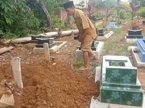 Makam di Musi Rawas yang Dibongkar Diduga untuk Pesugihan Diperbaiki