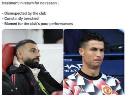 Mo Salah dan Slot Berseteru, Netizen Bandingkan dengan Ronaldo