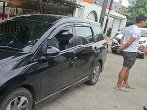 Heboh Anggota Polres Barru Pakai Mobil Kredit Macet di Makassar